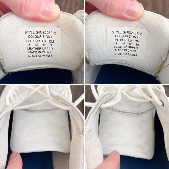 G/FORE Gallivanter Debossed Skull & Tees Leather Golf Shoe Size 13 G4MS20EF22 - Picture 15 of 16